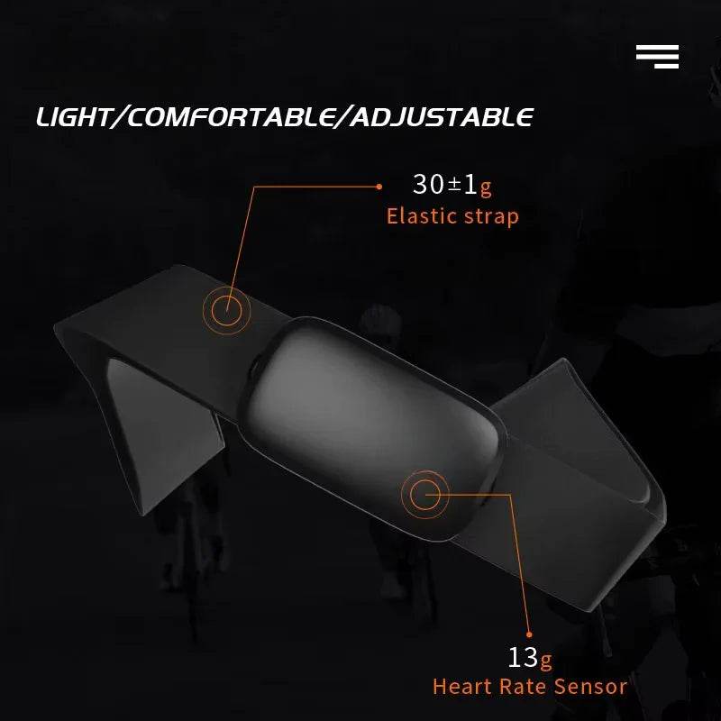 Dual Mode Heart Rate Monitor: ANT+ & Bluetooth for Cycling & Fitness - Stylemein