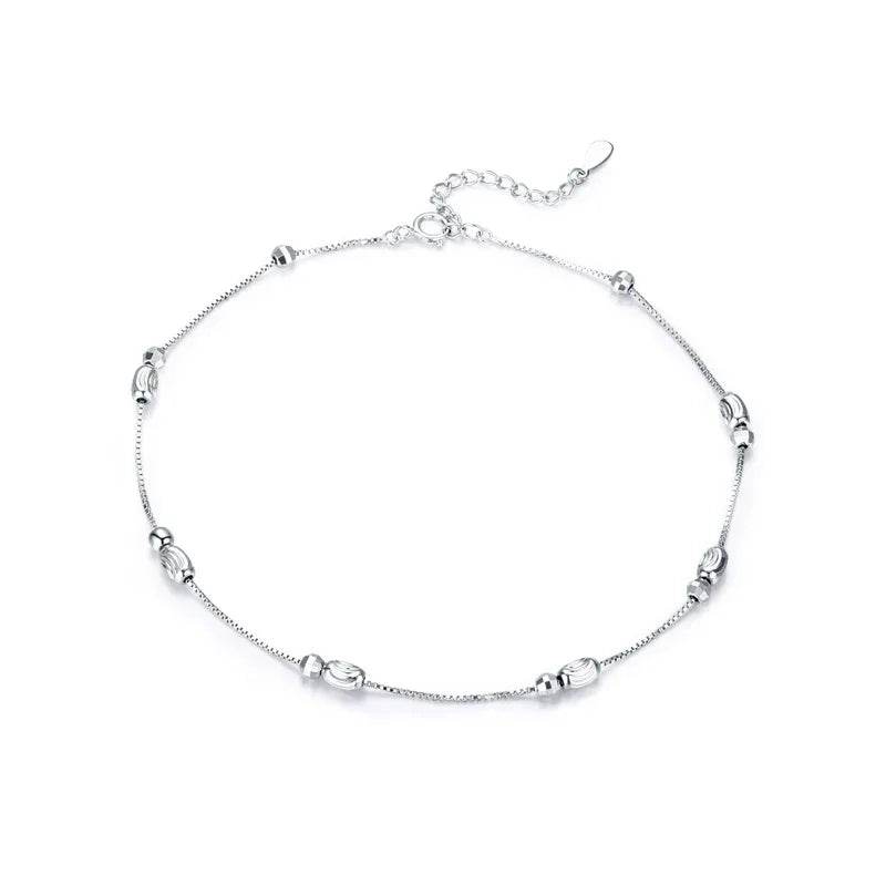 Stylemein - Silver Anklets For Women | Silver Anklet Chain - Stylemein