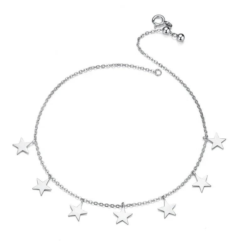 Stylemein - Silver Anklets For Women | Silver Anklet Chain - Stylemein