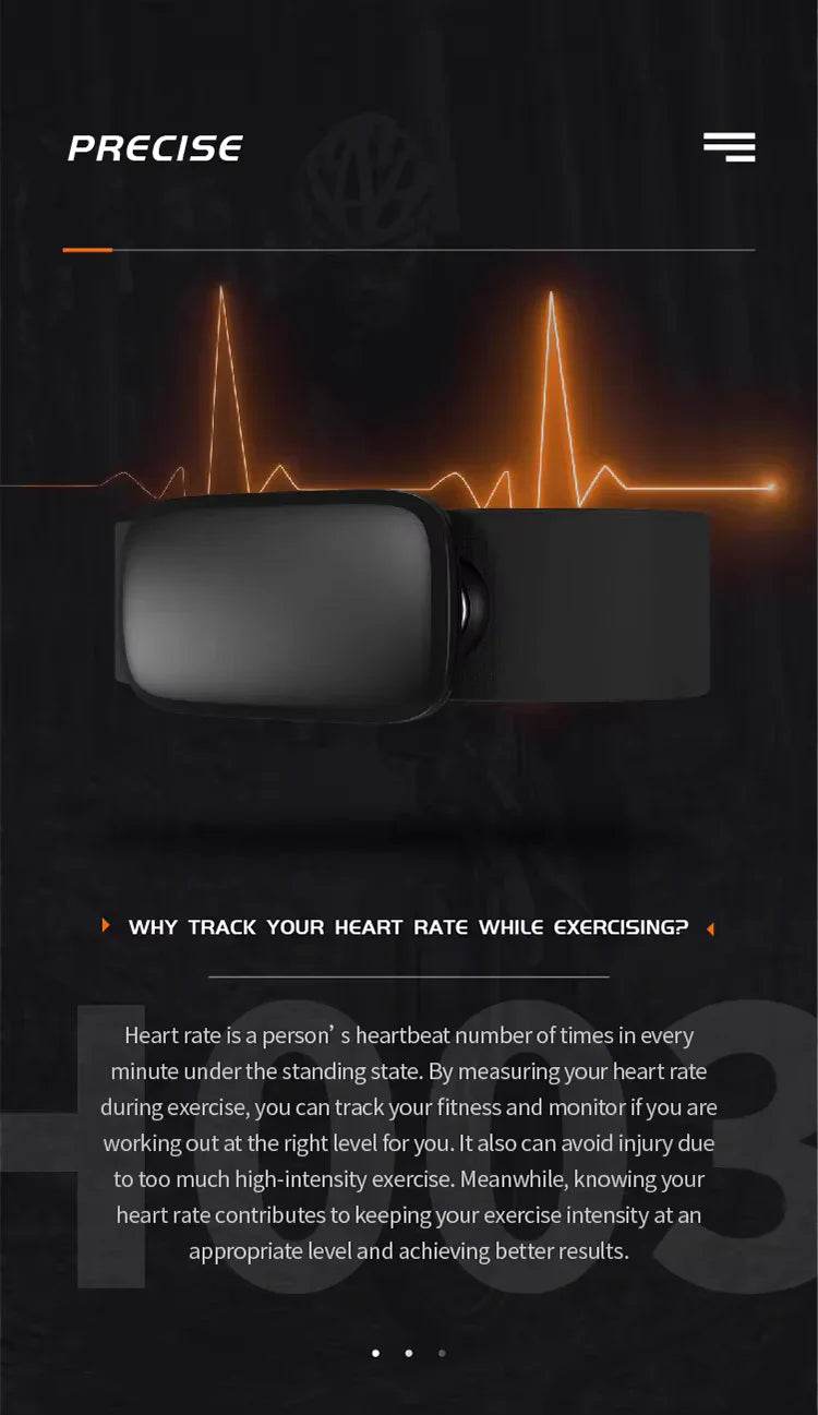 Dual Mode Heart Rate Monitor: ANT+ & Bluetooth for Cycling & Fitness - Stylemein