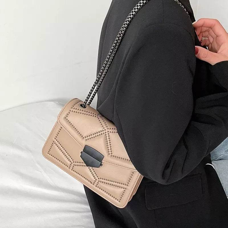 Handbags | Chain Brand PU Leather Bags | Fashion Shoulder Bag | Lady Luxury Small Handbags