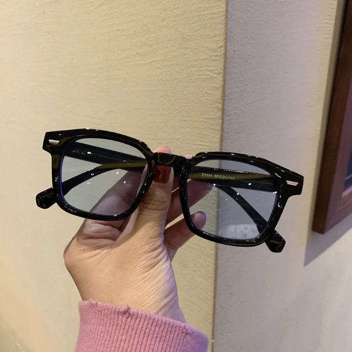 Polygon Square Sunglasses – Retro Hip Hop Style Unisex Eyewear with Bold Geometric Frame and UV Protection