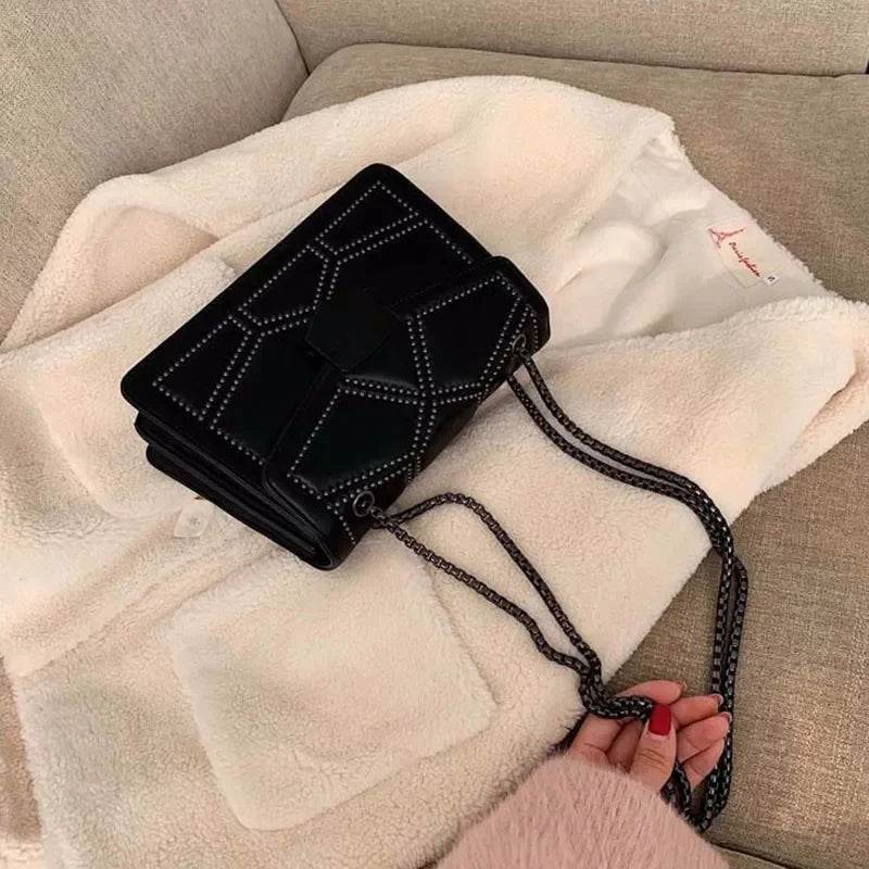 Handbags | Chain Brand PU Leather Bags | Fashion Shoulder Bag | Lady Luxury Small Handbags - Stylemein