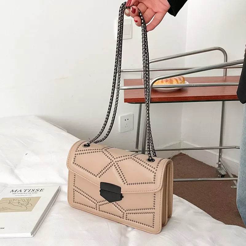 Handbags | Chain Brand PU Leather Bags | Fashion Shoulder Bag | Lady Luxury Small Handbags - Stylemein