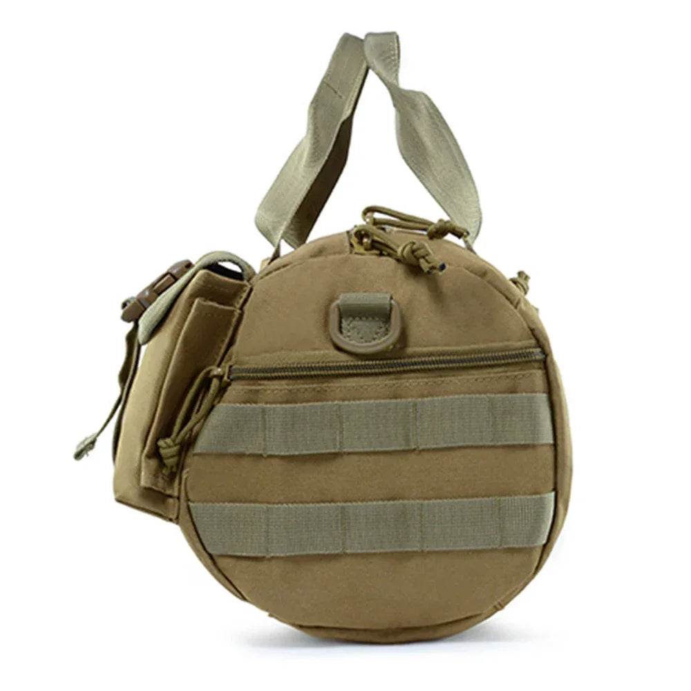 Tactical Military Shoulder Bag: Waterproof & Durable for Travel & Outdoor Adventures - Stylemein