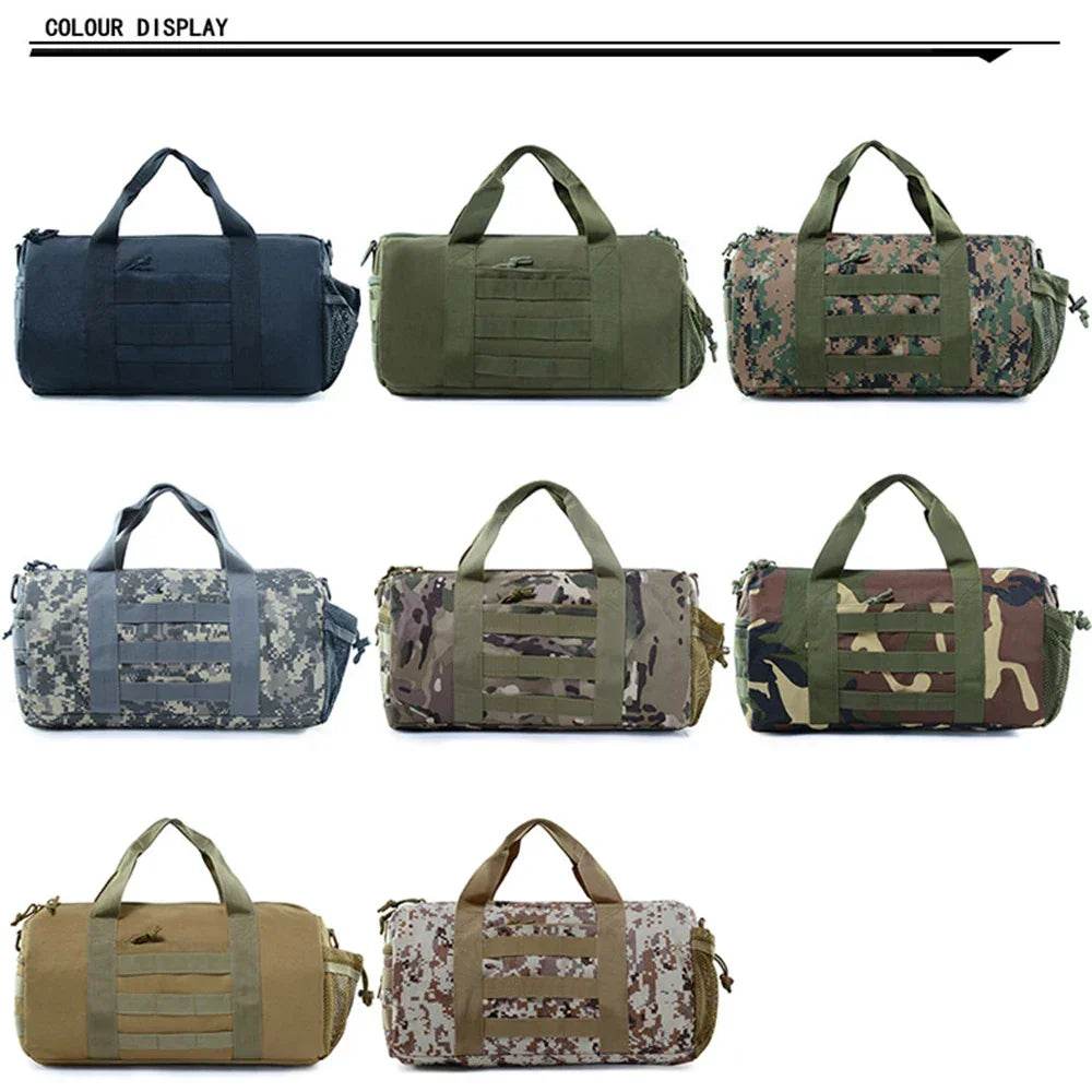 Tactical Military Shoulder Bag: Waterproof & Durable for Travel & Outdoor Adventures - Stylemein
