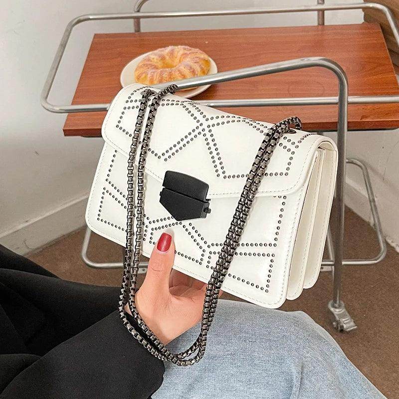 Handbags | Chain Brand PU Leather Bags | Fashion Shoulder Bag | Lady Luxury Small Handbags - Stylemein