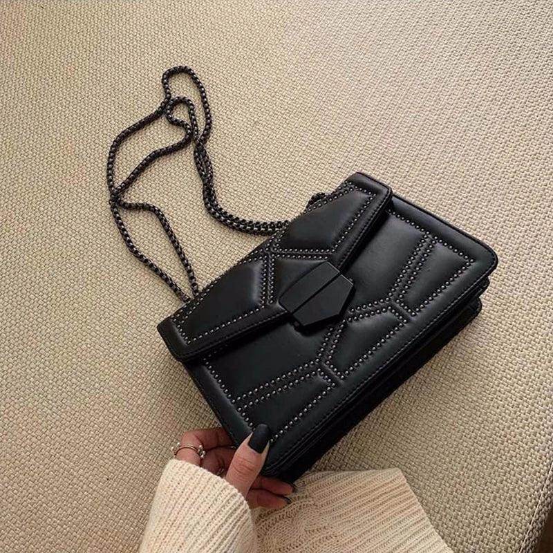 Handbags | Chain Brand PU Leather Bags | Fashion Shoulder Bag | Lady Luxury Small Handbags - Stylemein