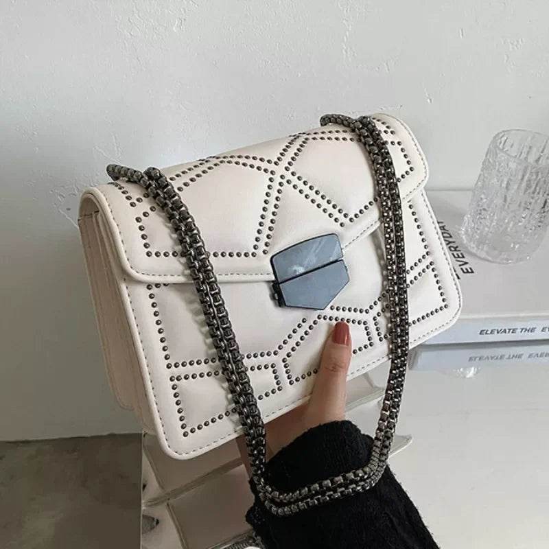 Handbags | Chain Brand PU Leather Bags | Fashion Shoulder Bag | Lady Luxury Small Handbags - Stylemein