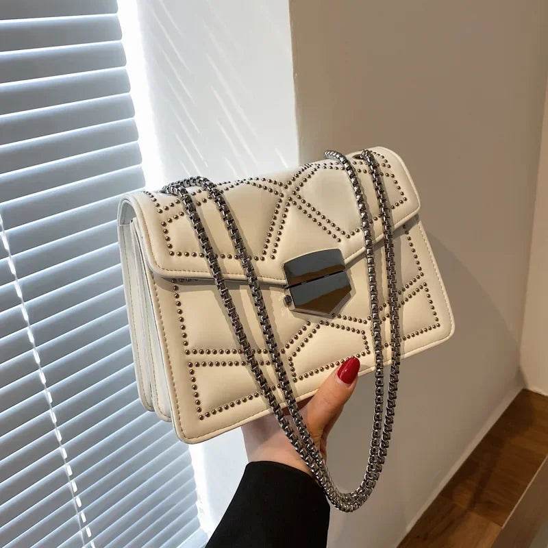 Handbags | Chain Brand PU Leather Bags | Fashion Shoulder Bag | Lady Luxury Small Handbags - Stylemein