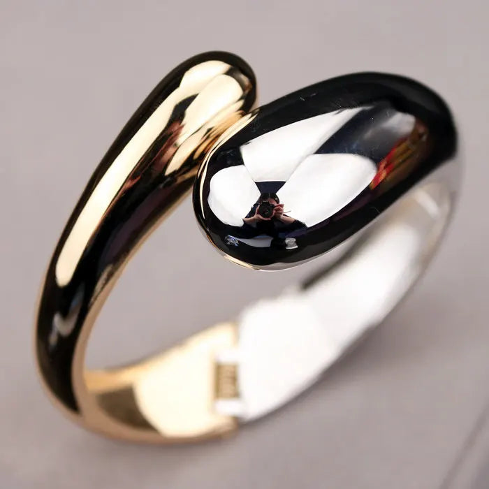 Gold Snake Bangle Bracelet for Women – Fashion Alloy Jewelry