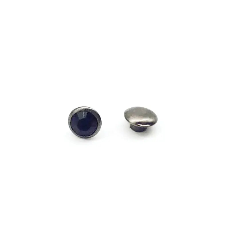 100 Sets Color Crystal Rhinestone Rivets – DIY Nail, Clothing & Bag Decorations