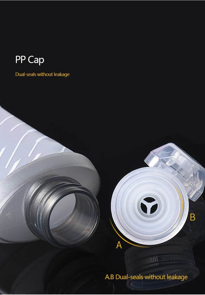 Ultra-Light Collapsible Soft Flask: Fuel Your Run with Easy Hydration (170ml)