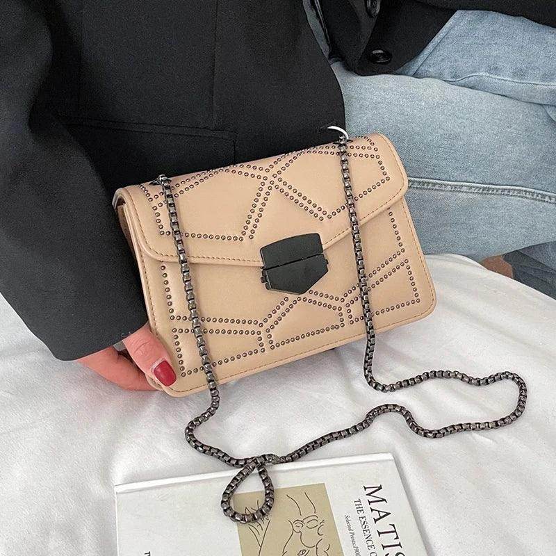 Handbags | Chain Brand PU Leather Bags | Fashion Shoulder Bag | Lady Luxury Small Handbags - Stylemein