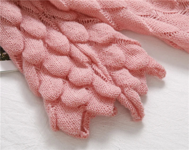 Loose Knit Sweater – Cute 3D Casual Pullover Jumper