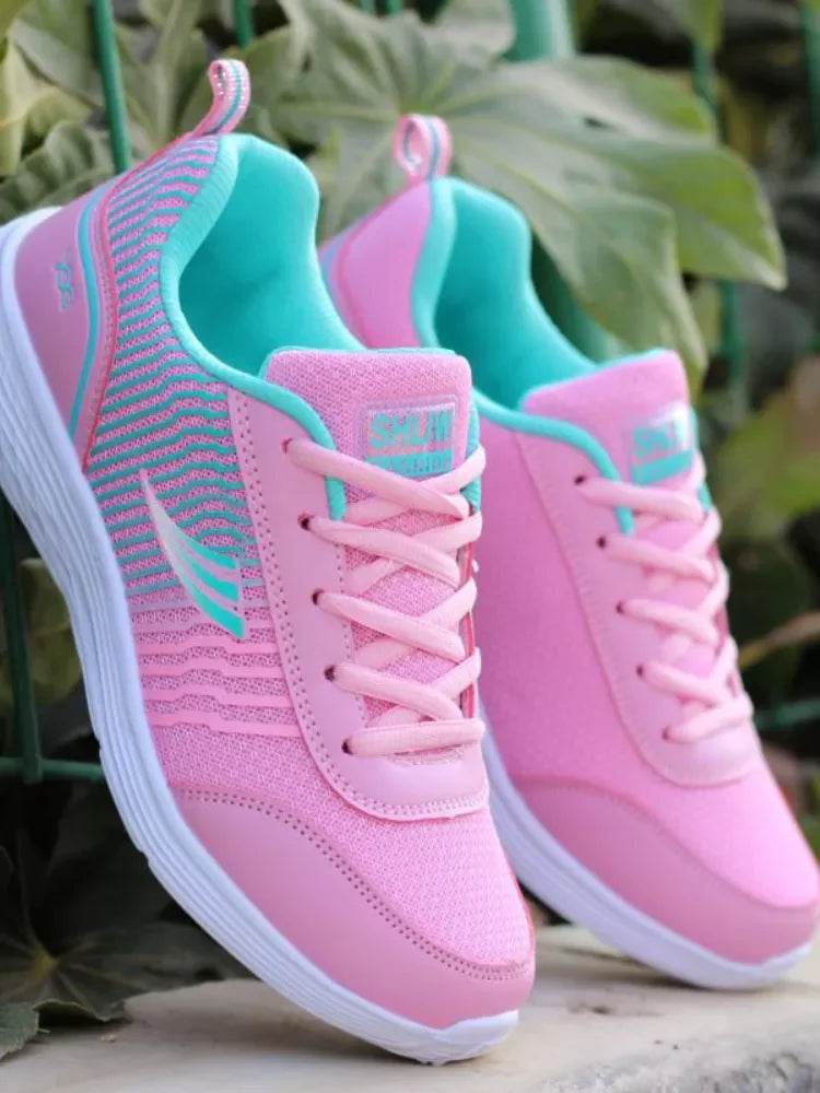 Women Lightweight Breathable Sneakers, New Tennis Shoes, Casual Women Sneakers - Stylemein
