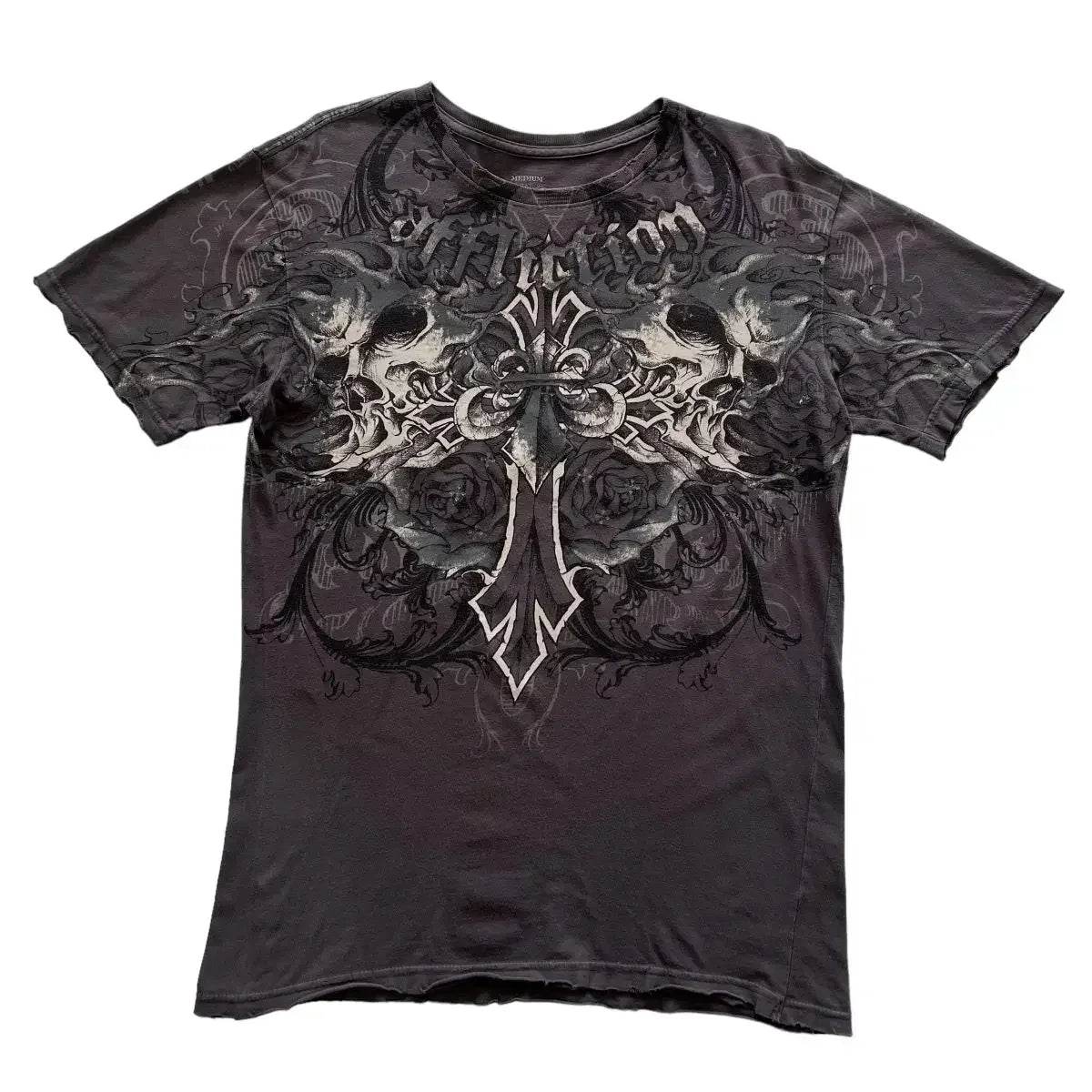 Oversized Vintage Graphic T-Shirt for Women – Edgy Punk Streetwear Tee with Bold Hip Hop Print - Stylemein
