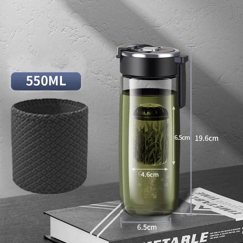 Magnetic Teacup with Tritan Water Bottle: Summer Travel Essentials - Stylemein