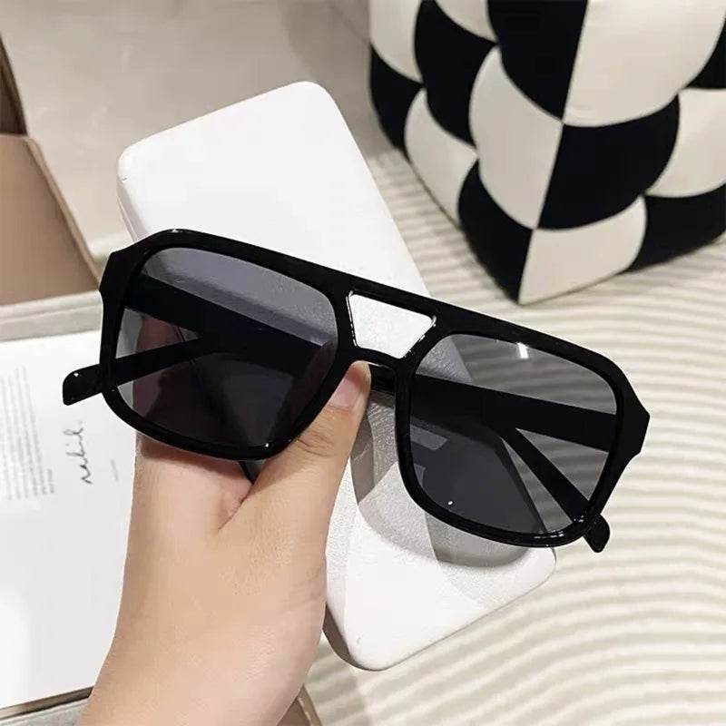 Stylemein - Oversized Square Sunglasses for Women – Aesthetic Studio-Inspired Colorful Eyewear for Bold Everyday Style