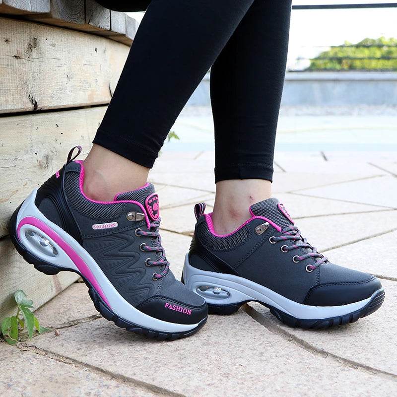 Stylish Platform Sneakers for Women: Comfortable, Breathable & Perfect for Walking - Stylemein