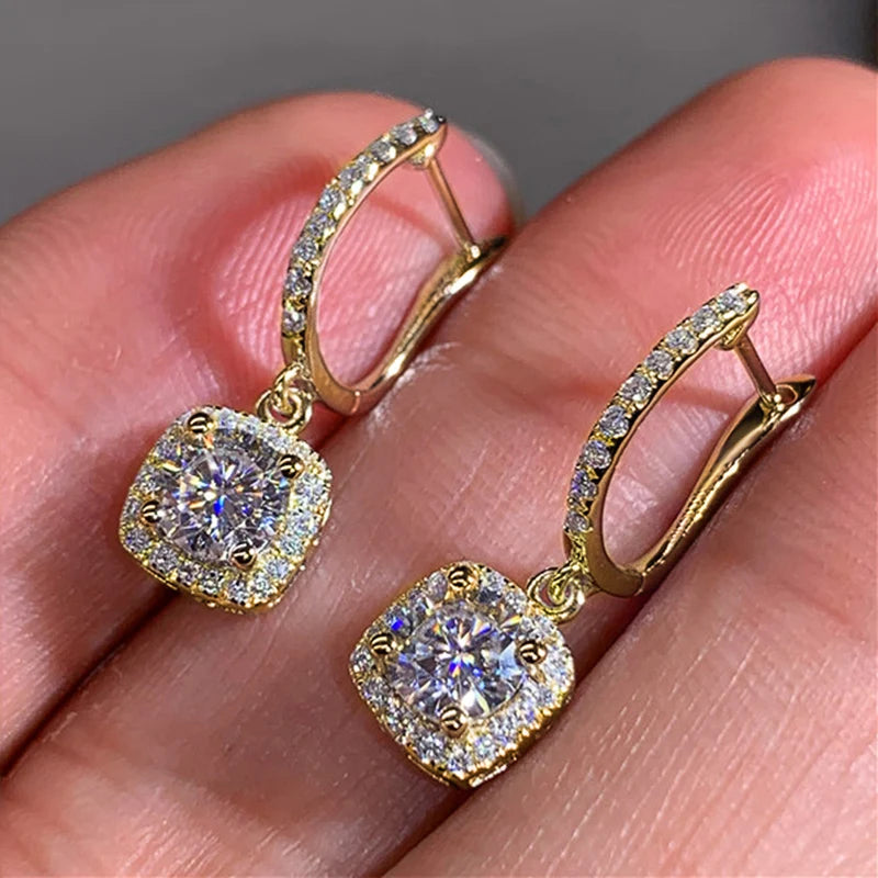 Engagement earrings gift

