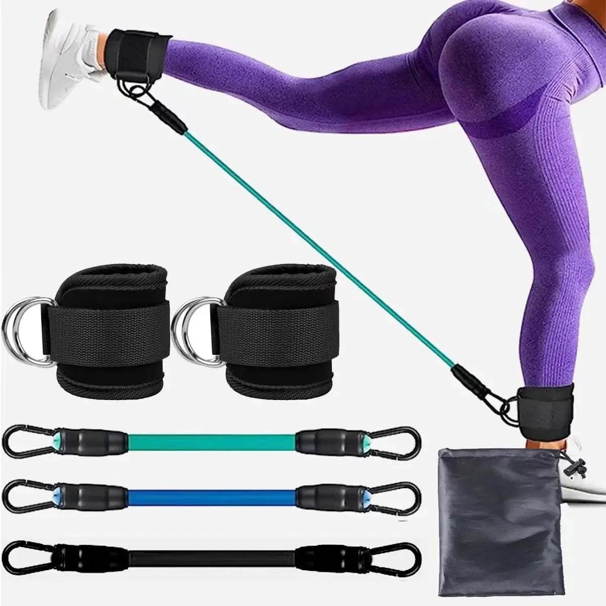Ankle Strap Resistance Bands – Leg & Glute Workout Bands - Stylemein