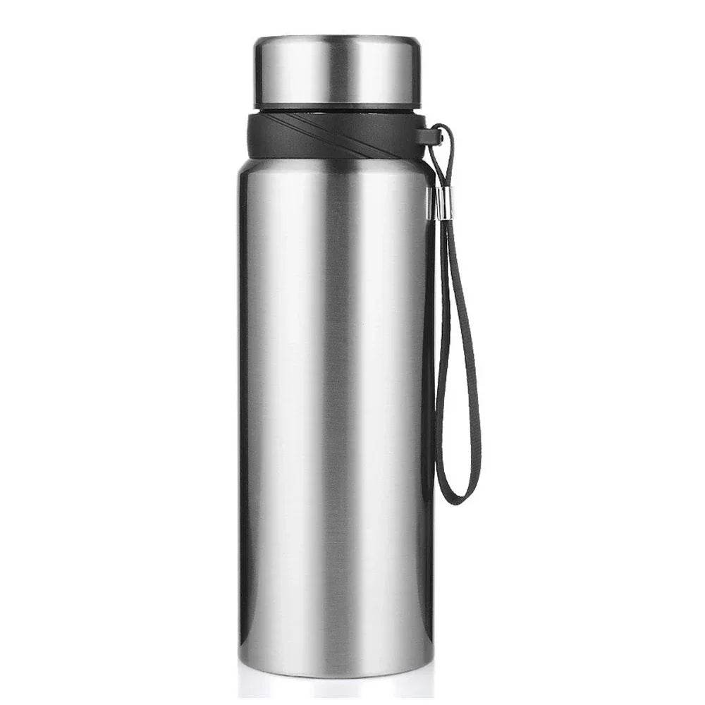1L Stainless Steel Thermos: Keeps Drinks Hot or Cold All Day-1000ml - Stylemein