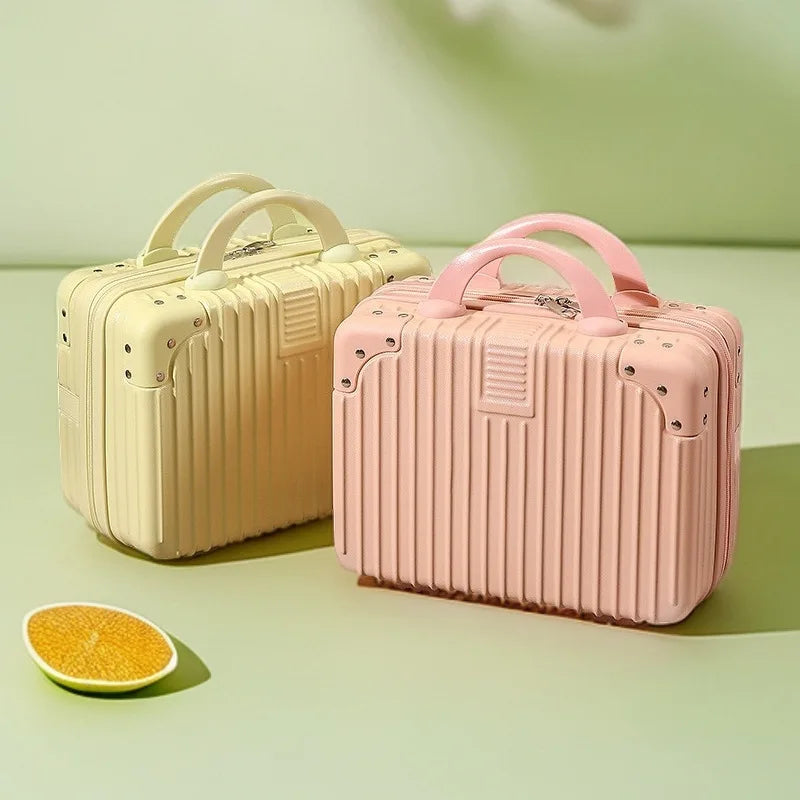 14-inch mini travel suitcase front view

