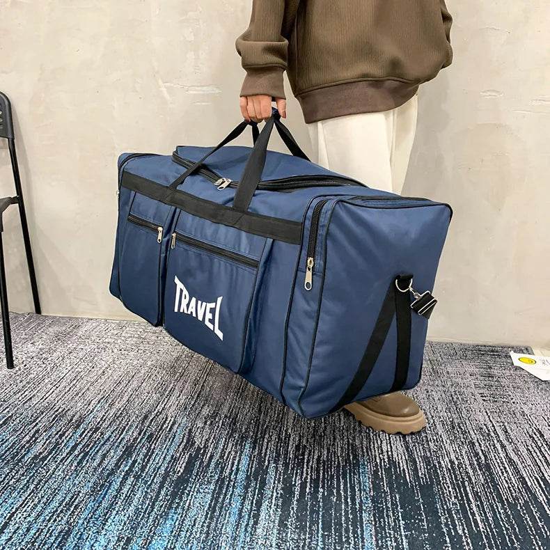 Foldable Travel & Sports Duffel Bag: Large, Waterproof & Versatile - Stylemein