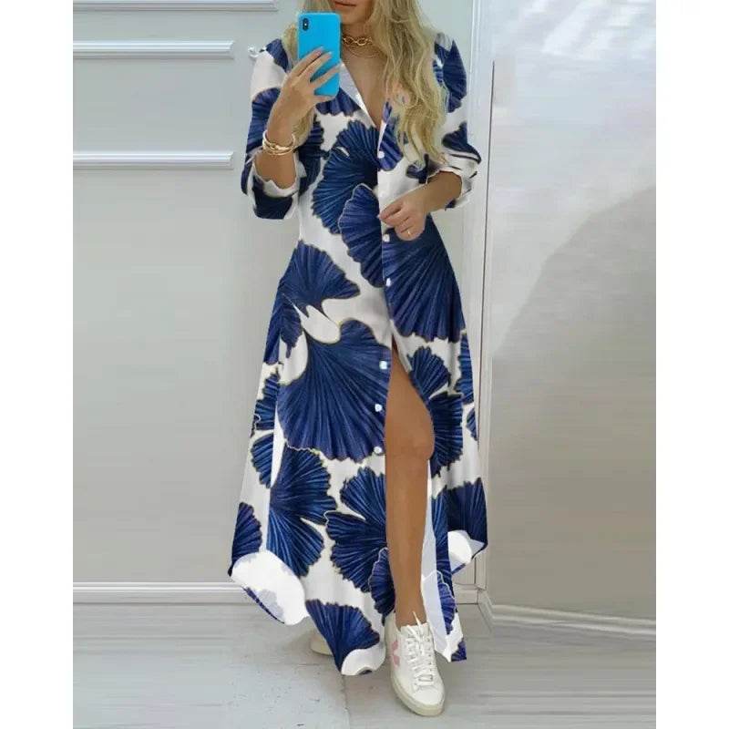 Summer Floral Print Maxi: Sexy Spaghetti Strap Chest Wrap Beach Dress - Stylemein