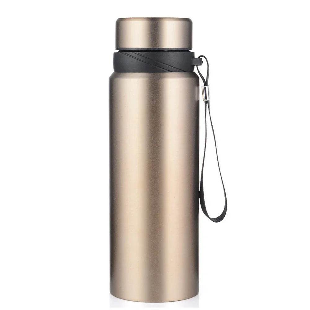 1L Stainless Steel Thermos: Keeps Drinks Hot or Cold All Day-1000ml - Stylemein