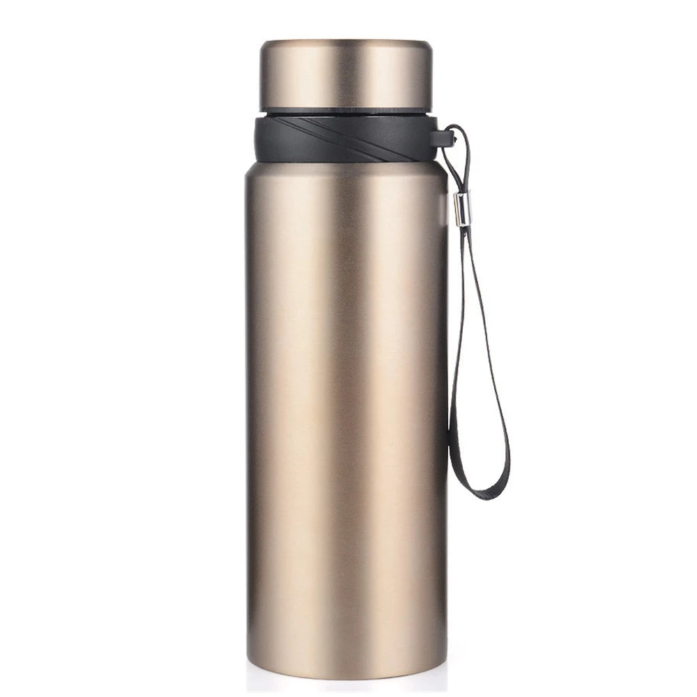 1L Stainless Steel Thermos: Keeps Drinks Hot or Cold All Day-1000ml