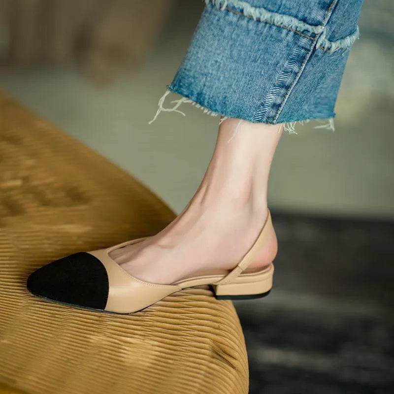 Mixed Color Comfort Flats – Women’s Soft Non-Slip Everyday Designer-Inspired Shoes - Stylemein