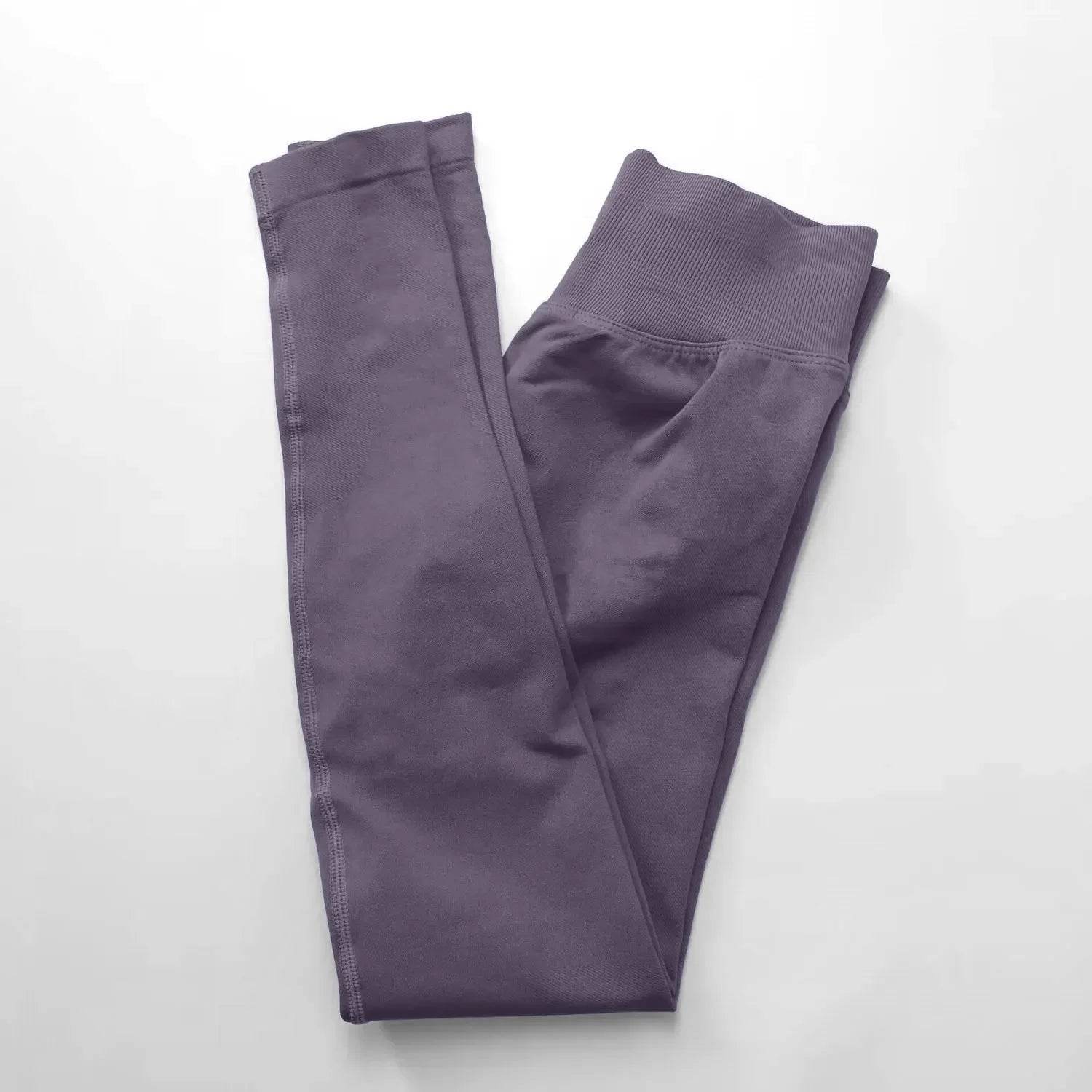 Seamless Impact Leggings: High-Waist, Scrunch Bum Yoga Pants for Women - Stylemein