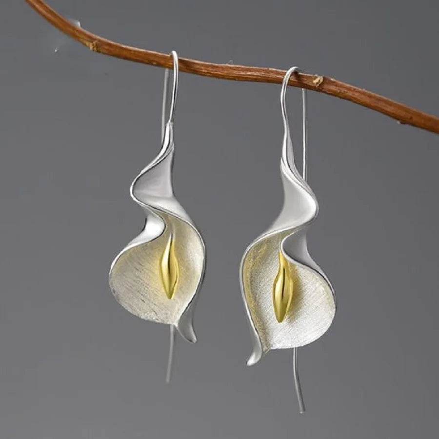Long Irregular Tassel Earrings – 2PC Fashion Statement Jewelry - Stylemein