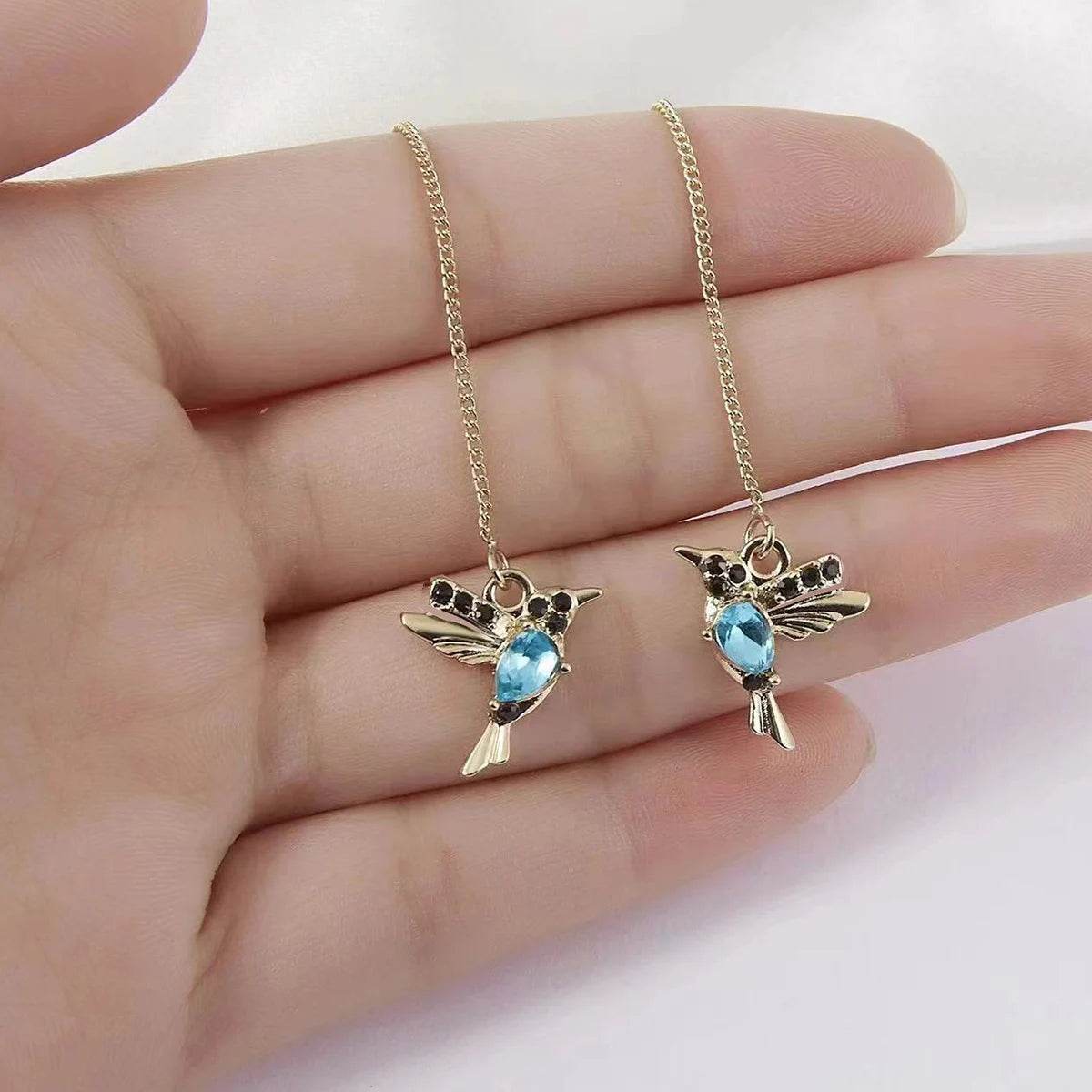 Long Irregular Tassel Earrings – 2PC Fashion Statement Jewelry - Stylemein