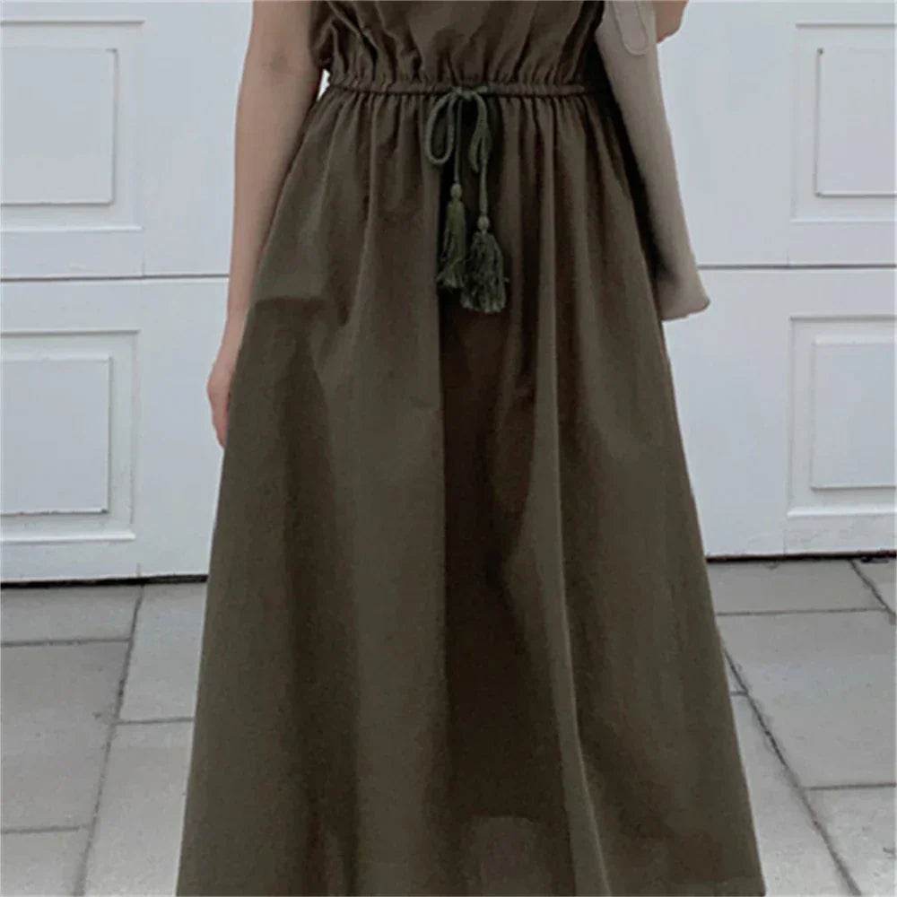 10-Color S-2XL Vintage Maxi Summer Dress for Women - Perfect for Evening and Beach - Stylemein