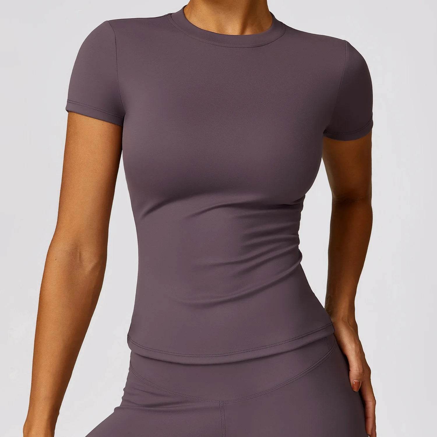 Breathable Slim Fit Sports T-Shirt – Women’s Active Gym Tee - Stylemein