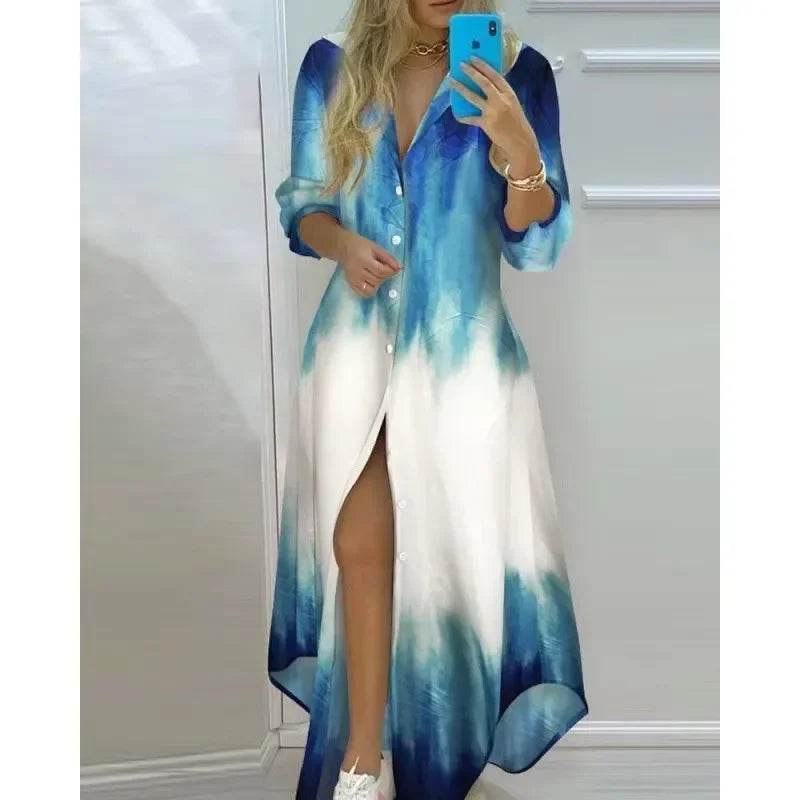Summer Floral Print Maxi: Sexy Spaghetti Strap Chest Wrap Beach Dress - Stylemein