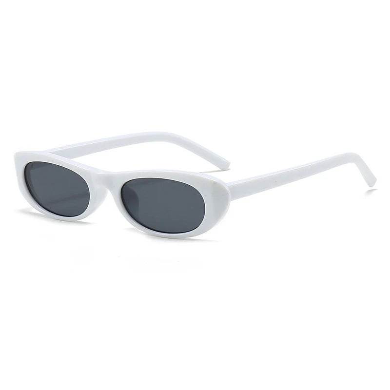 Stylemein - Women’s Retro Oval Sunglasses – Small Frame UV400 Fashion Eyewear