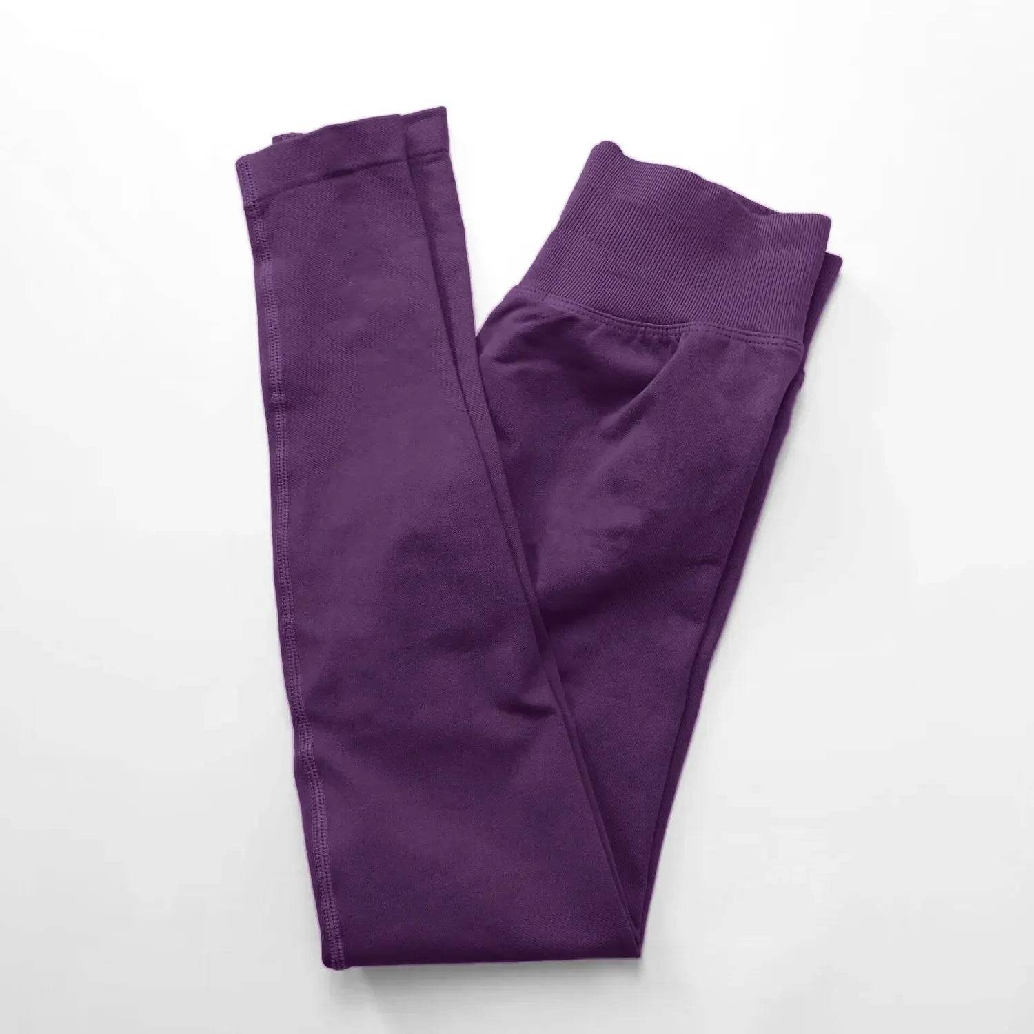Seamless Impact Leggings: High-Waist, Scrunch Bum Yoga Pants for Women - Stylemein