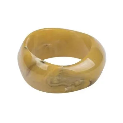 Wide Cuff Geometric Metal Bangles for Women & Men