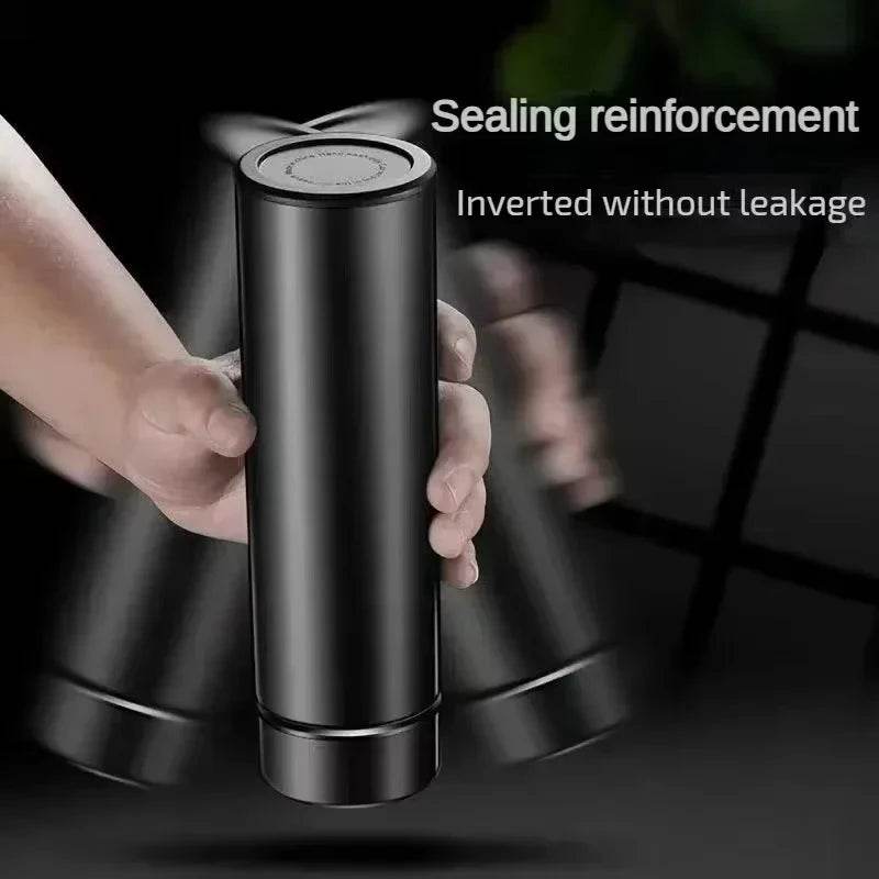 Smart Thermos Bottle (500ml): Digital Temperature Display, Keeps Drinks Hot & Cold - Stylemein