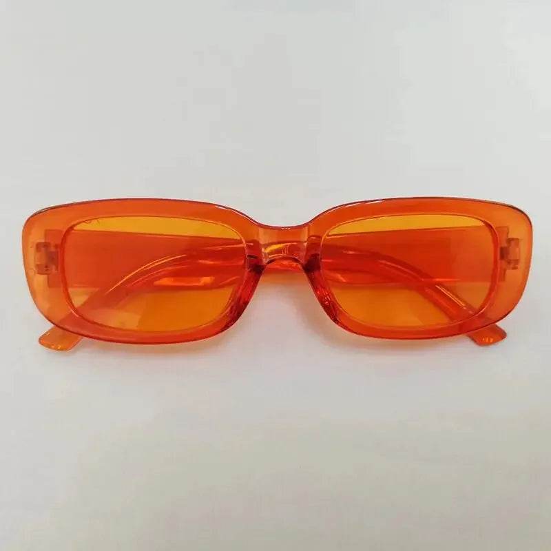Stylemein - Vintage Small Rectangle Sunglasses – Retro Square Eyewear for Women with Anti-Glare UV Protection