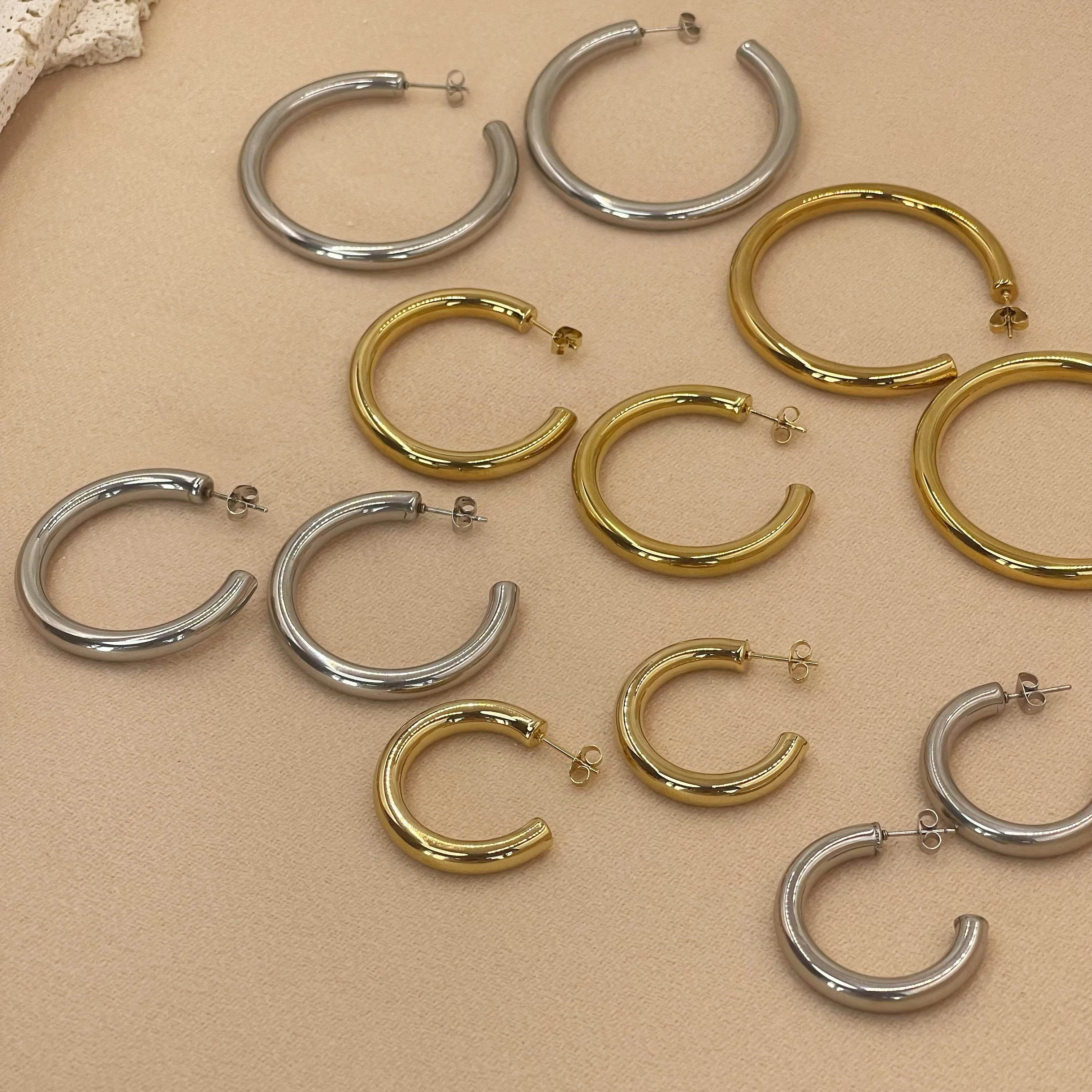 Large hoop jewelry for women

