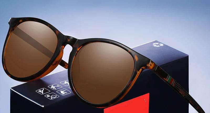 Stylemein - Trendy Polarized Sunglasses For Women Brand Design Frame Fashion Sunglasses Pink UV400