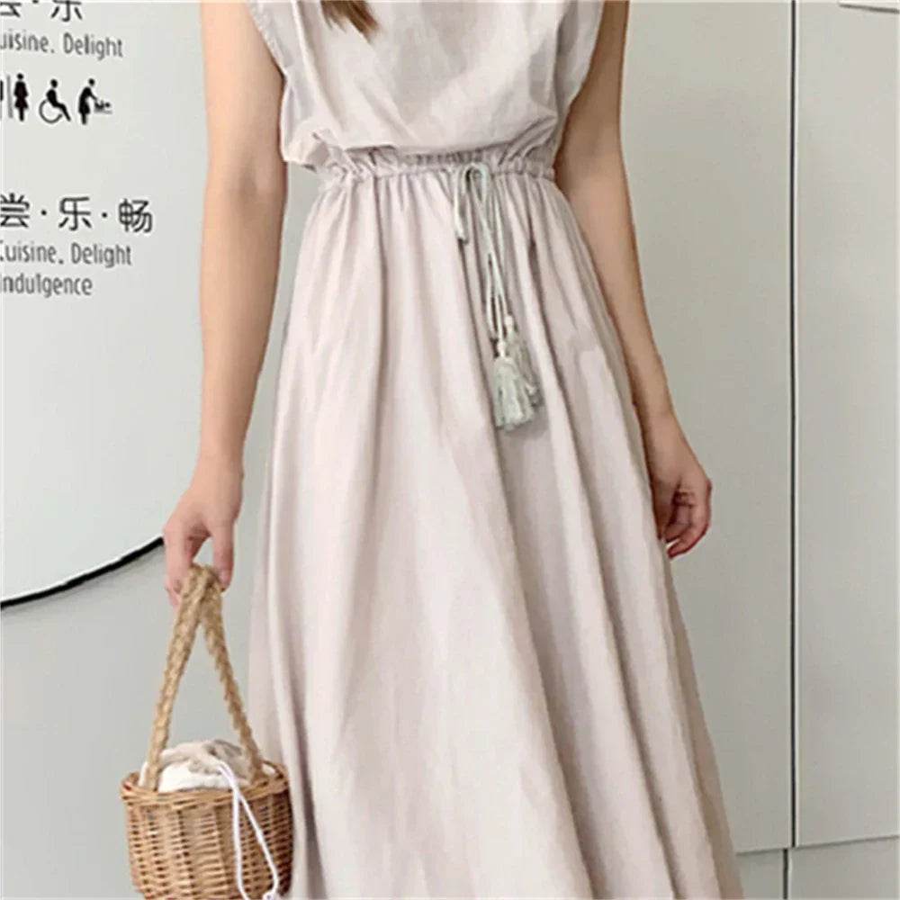 10-Color S-2XL Vintage Maxi Summer Dress for Women - Perfect for Evening and Beach - Stylemein