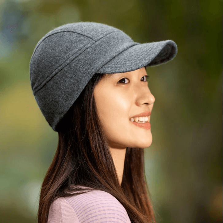 Warm Winter Ear Hat with Collapsible Brim: Ideal for Running & Outdoor Activities - Stylemein