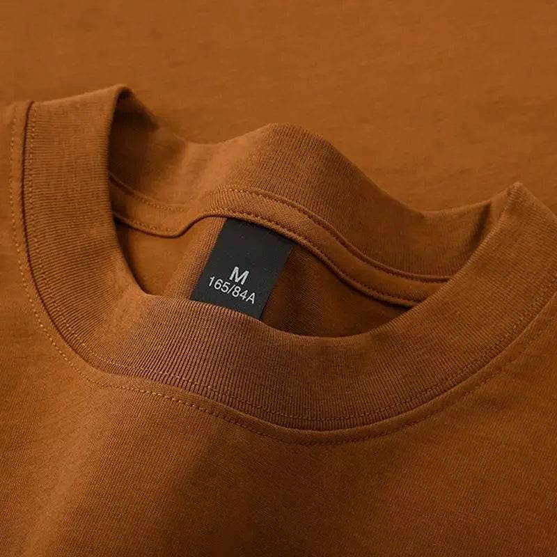Oversized Heavyweight Cotton T-Shirt – Unisex Summer Tee - Stylemein