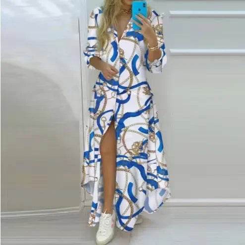 Summer Floral Print Maxi: Sexy Spaghetti Strap Chest Wrap Beach Dress - Stylemein